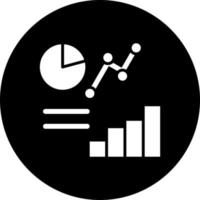 Market Analytics Vector Icon Style