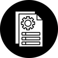 documentación vector icono estilo