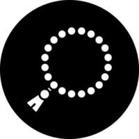 Rosary Vector Icon Style