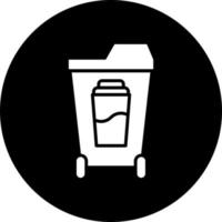 Individual Waste Produc Vector Icon Style