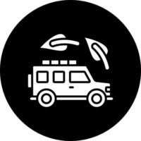 eco transporte vector icono estilo