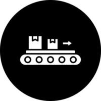 Conveyor Vector Icon Style