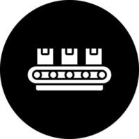 Conveyor Belt Vector Icon Style