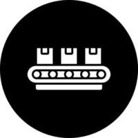 Conveyor Belt Vector Icon Style