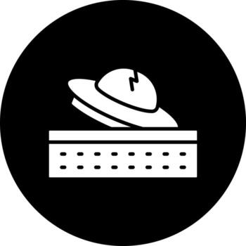 Spaceship Crash Vector Icon Style