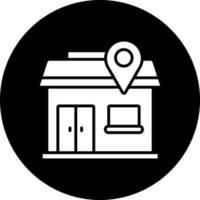 Store Location Vector Icon Style