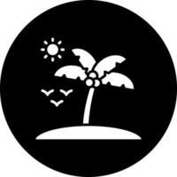 Island Vector Icon Style