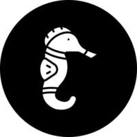 Seahorse Vector Icon Style