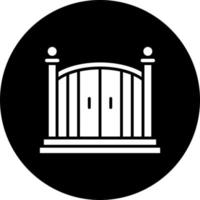 Entry Gate Vector Icon Style