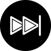 Next Button Vector Icon Style