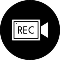 Recording Vector Icon Style