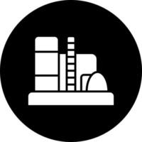 Refinery Vector Icon Style