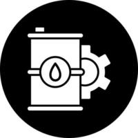 Oil Industry Vector Icon Style