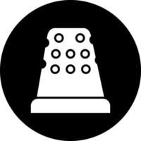 Thimble Vector Icon Style