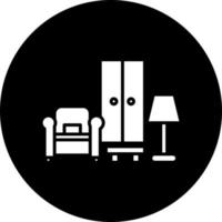 mueble diseño vector icono estilo