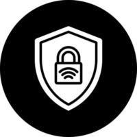 Smart Lock Vector Icon Style