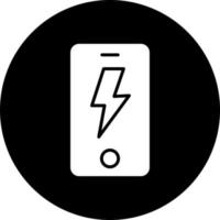 Wireless Charging Vector Icon Style