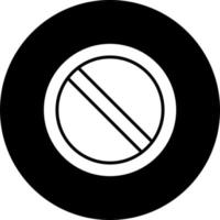 Banned Vector Icon Style
