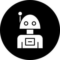 Robot Vector Icon Style