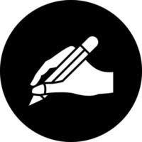 Hand Writing Vector Icon Style