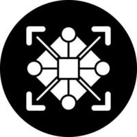 Pattern Recognition Vector Icon Style