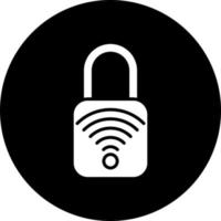 Smart Lock Vector Icon Style