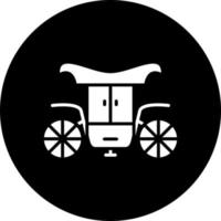 Carriage Vector Icon Style