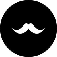 Moustache Vector Icon Style