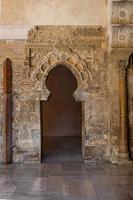 large historic  palace in saragossa spain on a warm sunny day inside photo