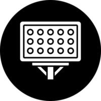 Stadium Lights Vector Icon Style