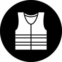 Life Jacket Vector Icon Style