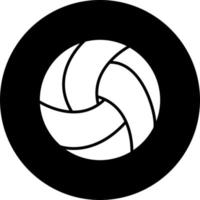 playa vóleibol vector icono estilo