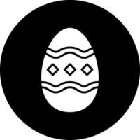 Painting Egg Vector Icon Style