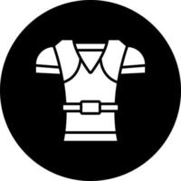 Rugby Armor Vector Icon Style