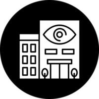 Optometry Clinic Vector Icon Style