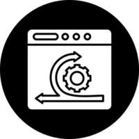 Agile Software Developm Vector Icon Style