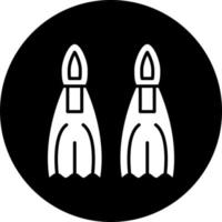 Fins Vector Icon Style