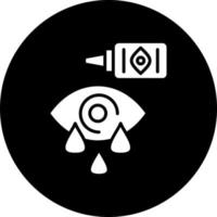Artificial Tears Vector Icon Style