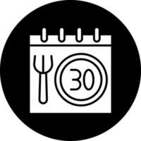 30 Day Challenge Vector Icon Style