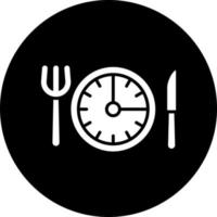 Intermittent Fasting Vector Icon Style