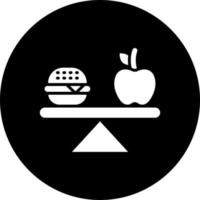 Balanced Diet Vector Icon Style