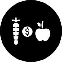 Budget Eating Vector Icon Style