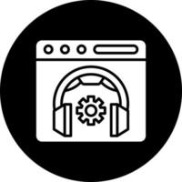 24 7 Support Vector Icon Style