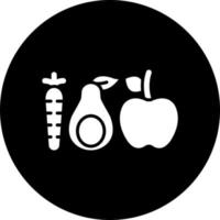 Muscle Gain Diet Vector Icon Style