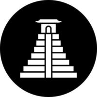 Chichen Itza Vector Icon Style