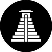 Chichen Itza Vector Icon Style