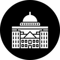 Capitol Vector Icon Style