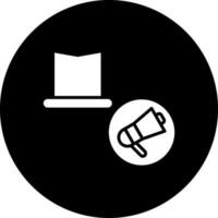 Black Hat PR Vector Icon Style