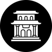 Pagoda Vector Icon Style