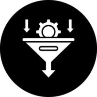 Bottleneck Vector Icon Style